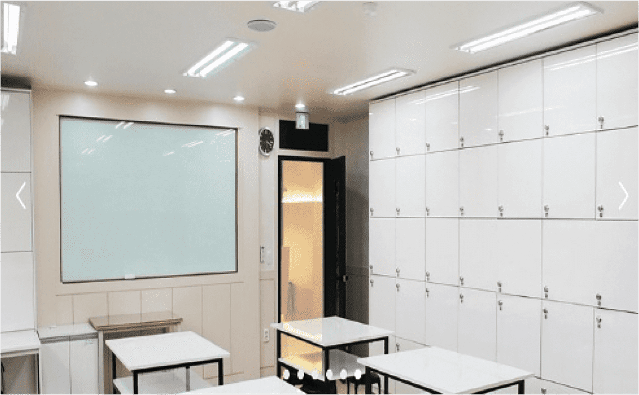 Serenity LED Lighting 4-Ft LED Strip Retrofit Kit Installed in Conference Room Lighting